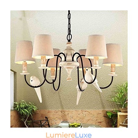 Lustre Suspension Vintage Résine Lustre Suspension Vintage Résine