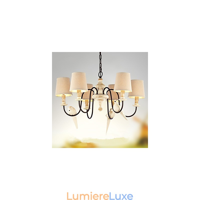 Lustre Suspension Vintage Résine