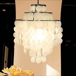 LAMPE Lustre coquillage minimaliste Lustre Den