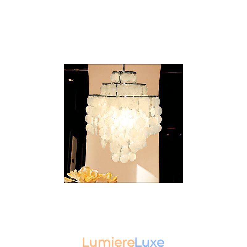 LAMPE Lustre coquillage minimaliste Lustre Den