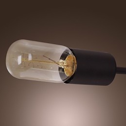 Lustre en fer avant-gardiste à 12 lumières