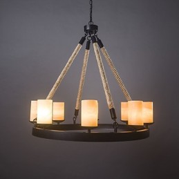 Pendentif industriel classique rustique Lodge vintage rétro CountryLiving Dining Store en acier inoxydable