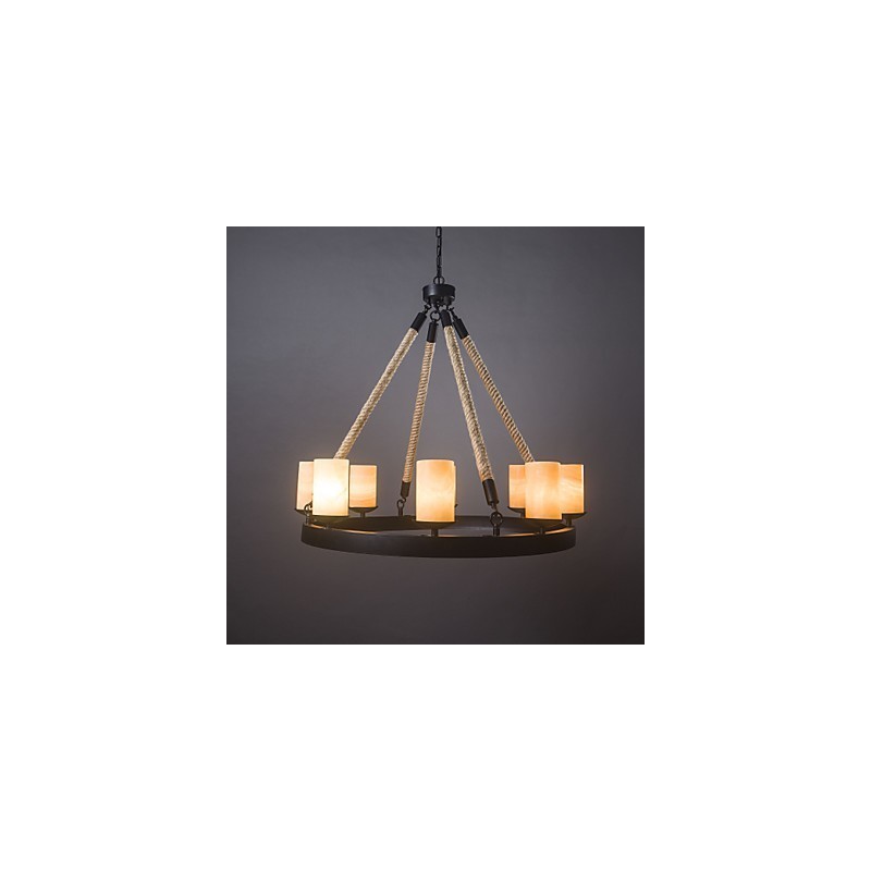 Pendentif industriel classique rustique Lodge vintage rétro CountryLiving Dining Store en acier inoxydable