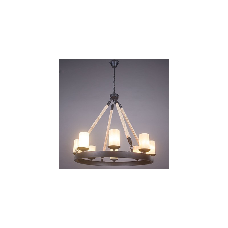 Pendentif industriel classique rustique Lodge vintage rétro CountryLiving Dining Store en acier inoxydable