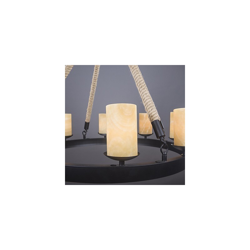 Pendentif industriel classique rustique Lodge vintage rétro CountryLiving Dining Store en acier inoxydable