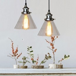 Suspension Globe traditionnelle classique vintage rétro country