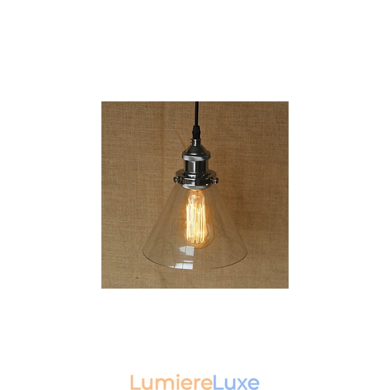 Suspension Globe traditionnelle classique vintage rétro country