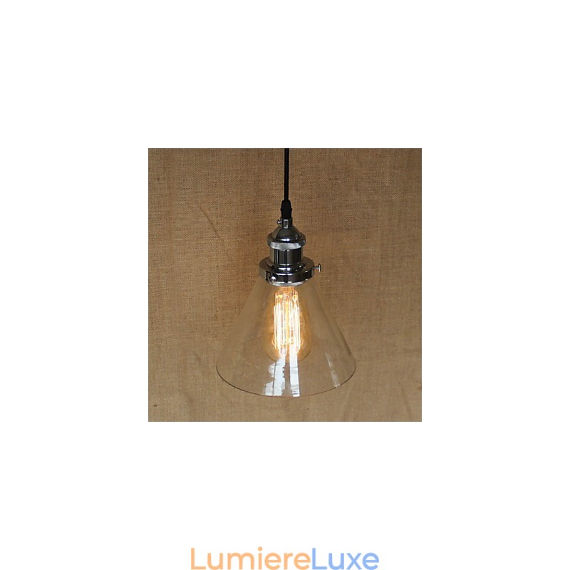 Suspension Globe traditionnelle classique vintage rétro country