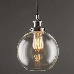 Suspension Globe traditionnelle classique vintage rétro country