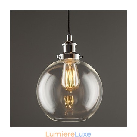 Suspension Globe traditionnelle classique vintage rétro country Suspension Globe traditionnelle classique vintage rétro country