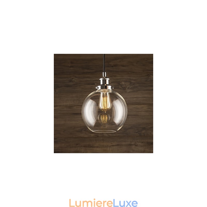 Suspension Globe traditionnelle classique vintage rétro country