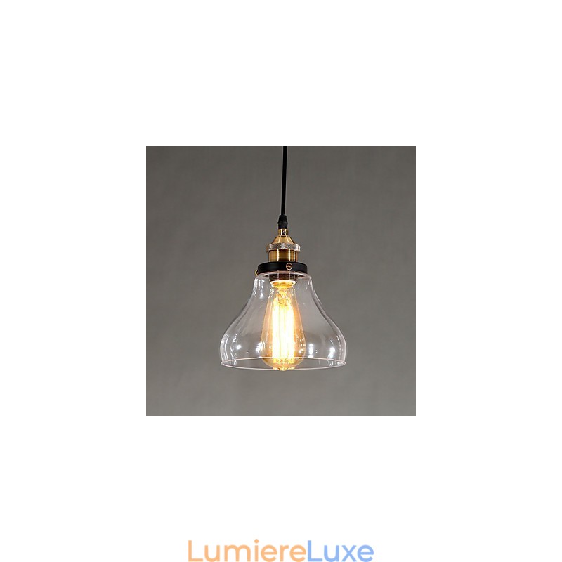 Suspension Globe traditionnelle classique vintage rétro country