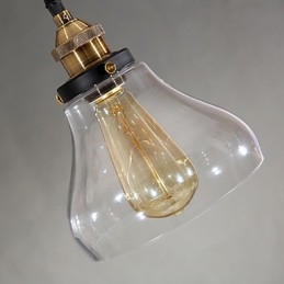 Suspension Globe traditionnelle classique vintage rétro country