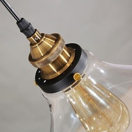 Suspension Globe traditionnelle classique vintage rétro country
