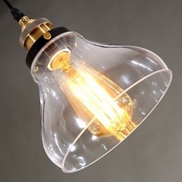 Suspension Globe traditionnelle classique vintage rétro country