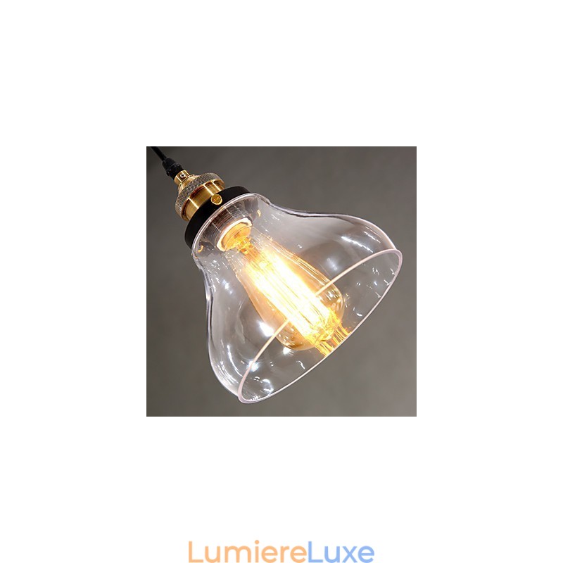 Suspension Globe traditionnelle classique vintage rétro country