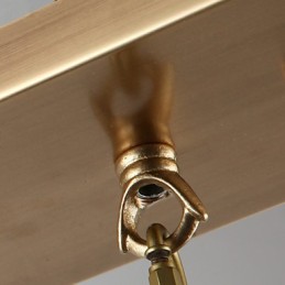 Suspensions en cristal style mini traditionnel classique en métal