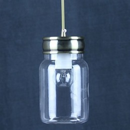 Suspension Country en verre galvanisé pour garage