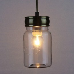 Suspension Country en verre galvanisé pour garage
