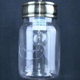 Suspension Country en verre galvanisé pour garage