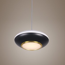 Suspension moderne de 9 W en forme de soucoupe volante de haute qualité pour café