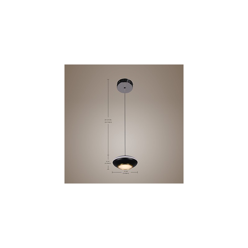 Suspension moderne de 9 W en forme de soucoupe volante de haute qualité pour café