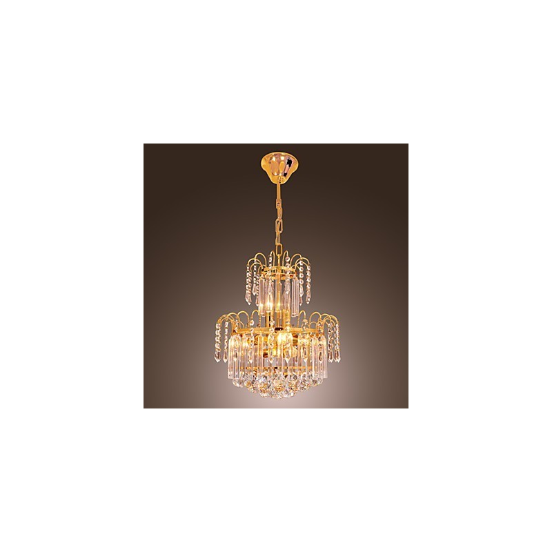 Lustre en cristal de luxe à 7 lumières