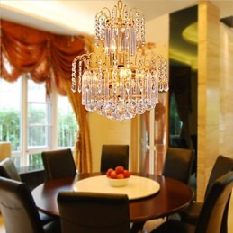 Lustre en cristal de luxe à 7 lumières