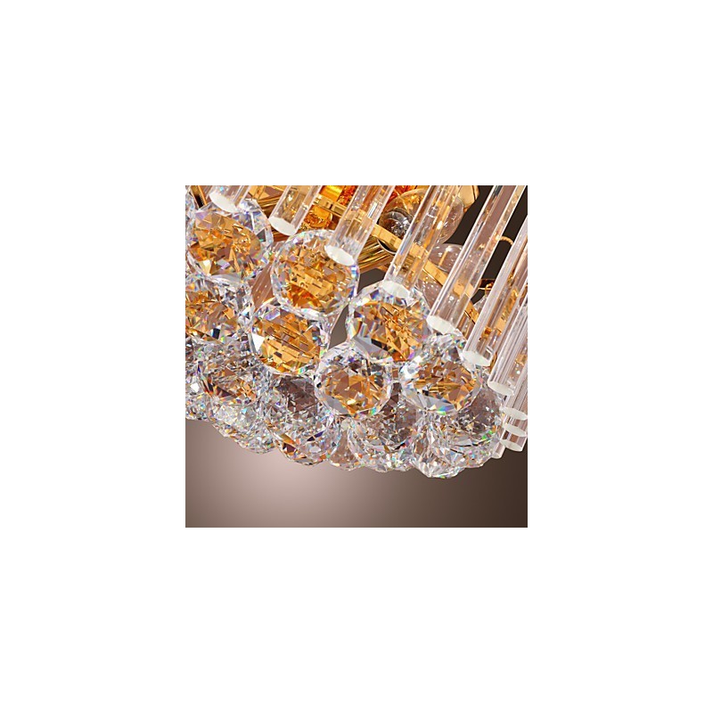 Lustre en cristal de luxe à 7 lumières