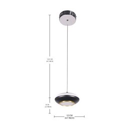 Suspension moderne de haute qualité au design de soucoupe volante pour café