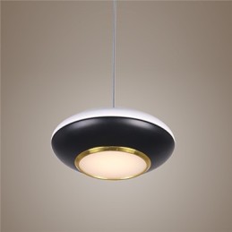 Suspension moderne de haute qualité au design de soucoupe volante pour café