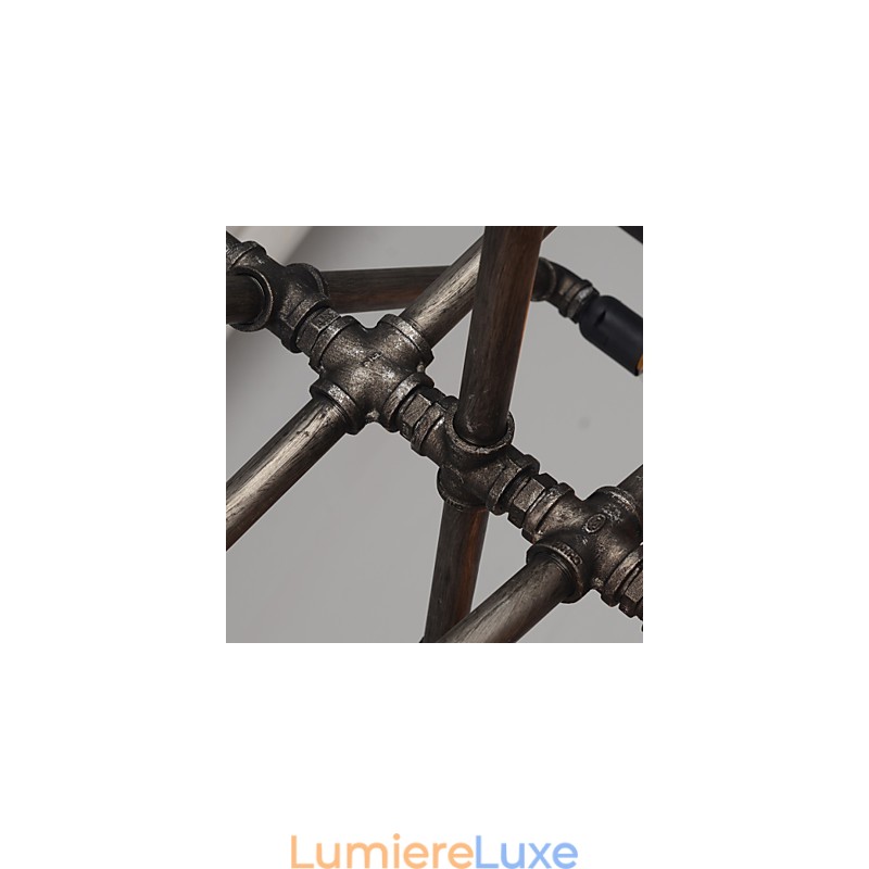 Long tube de réglage pour luminaire suspendu