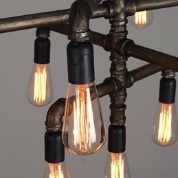 Long tube de réglage pour luminaire suspendu
