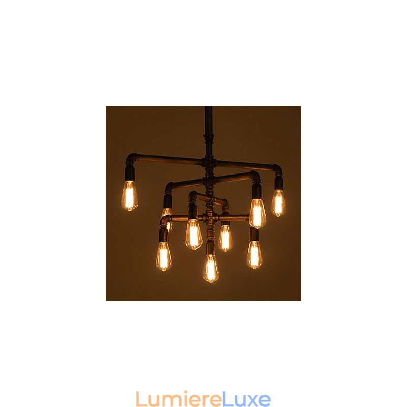 Long tube de réglage pour luminaire suspendu