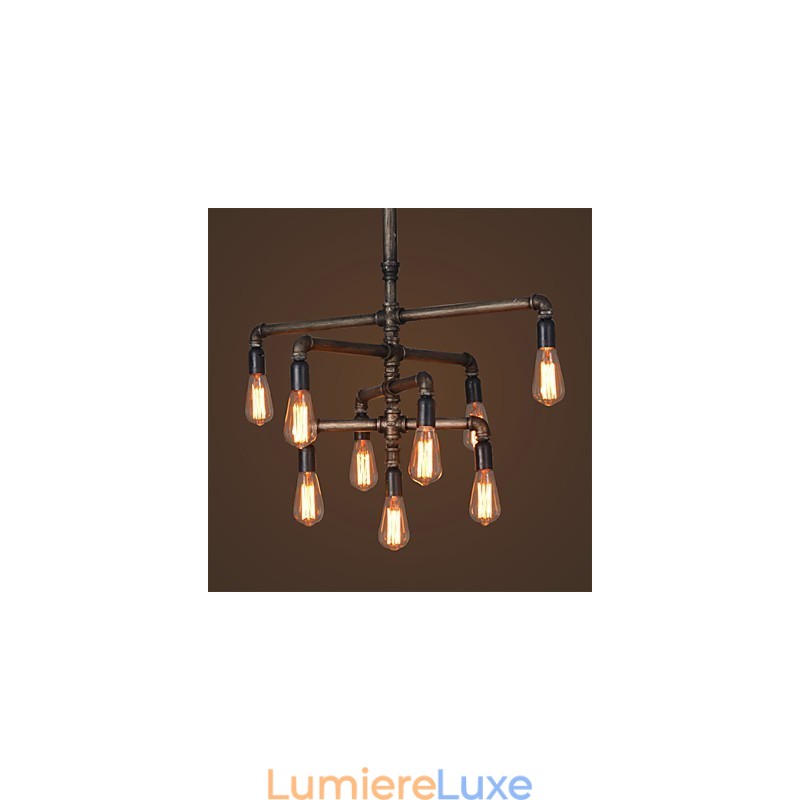 Long tube de réglage pour luminaire suspendu