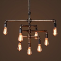 Long tube de réglage pour luminaire suspendu