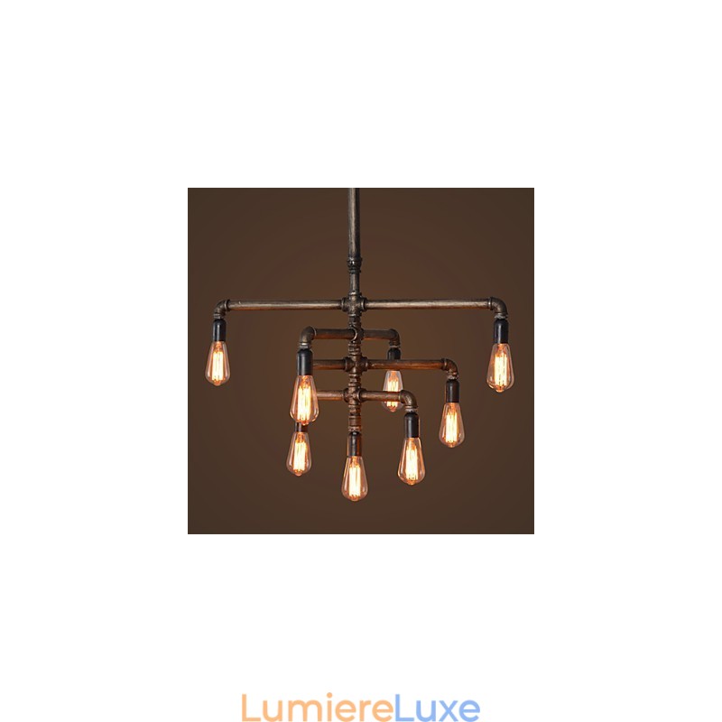 Long tube de réglage pour luminaire suspendu