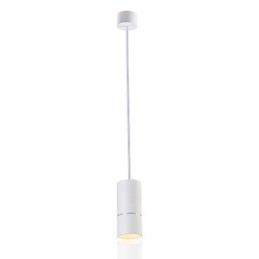 Mini suspension GE 05032 8 W 136 mm 1 ampoule Blanc poudré avec aluminium