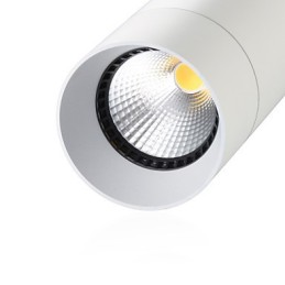 Mini suspension GE 05032 8 W 136 mm 1 ampoule Blanc poudré avec aluminium
