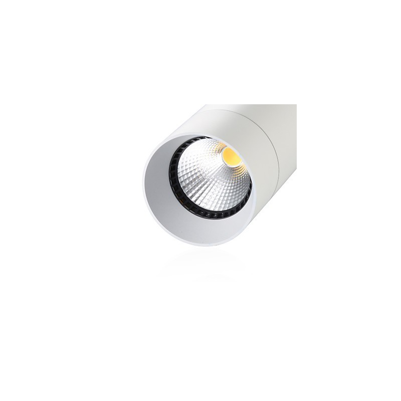 Mini suspension GE 05032 8 W 136 mm 1 ampoule Blanc poudré avec aluminium