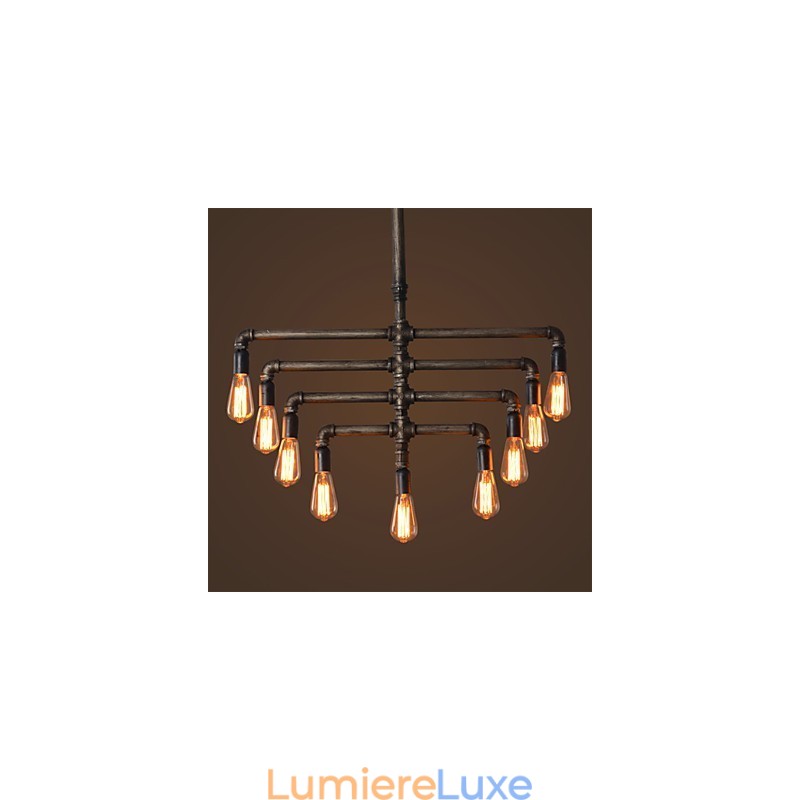 Long tube de réglage pour luminaire suspendu