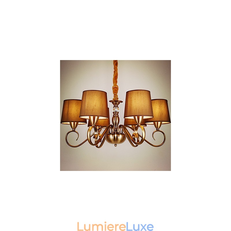 Lustre en métal galvanisé de style mini vintage rustique Lodge