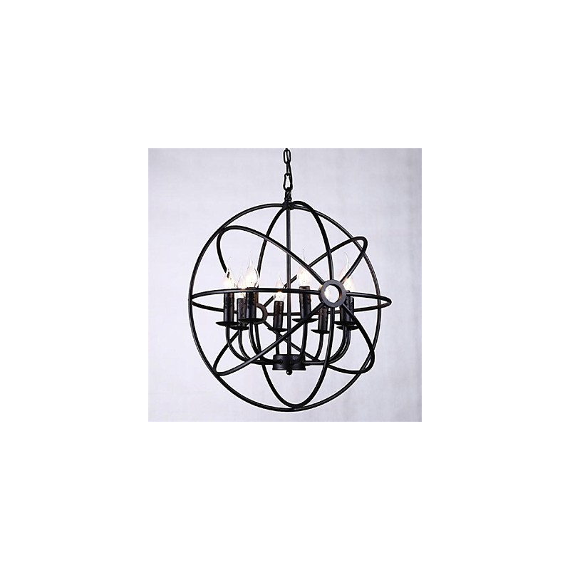 Mini lustre de style suspendu moderne contemporain traditionnel classique rustique Lodge rétro lanterne pays globe