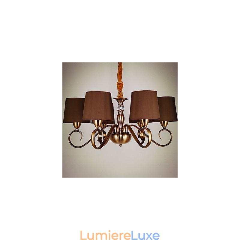 Lustre en métal galvanisé de style mini vintage rustique Lodge