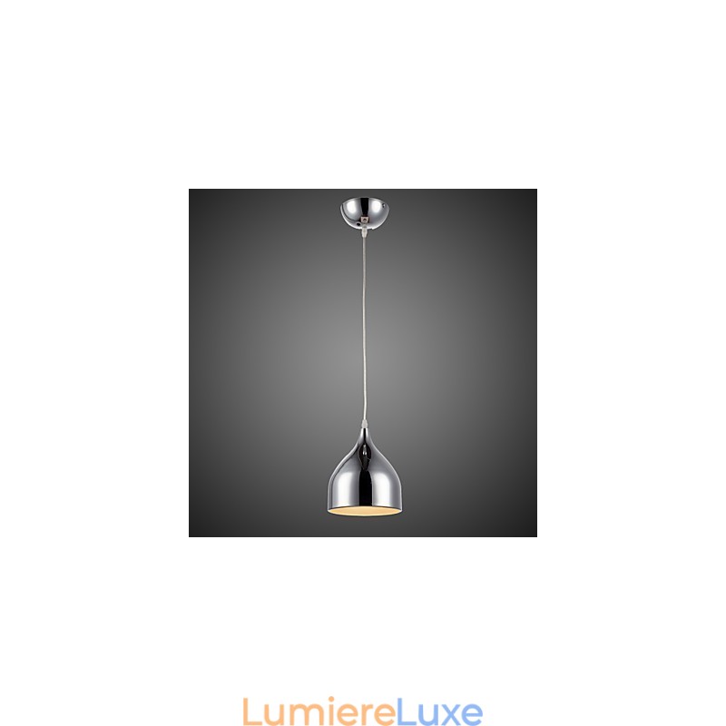 Lampe suspendue en fer galvanisé moderne