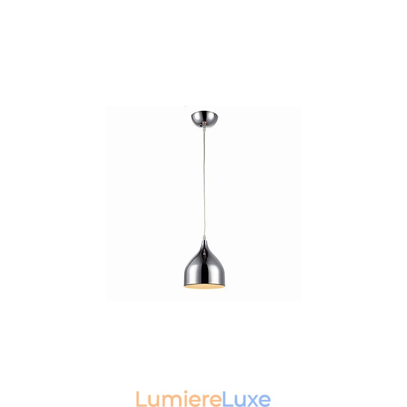 Lampe suspendue en fer galvanisé moderne