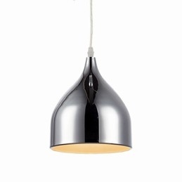 Lampe suspendue en fer galvanisé moderne