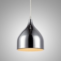 Lampe suspendue en fer galvanisé moderne