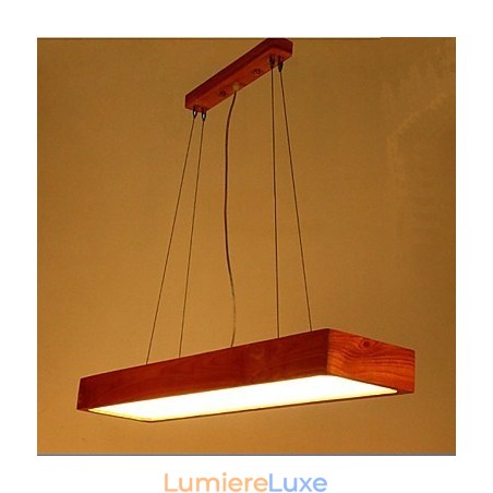 Suspension simple en bois massif haut de gamme Suspension simple en bois massif haut de gamme