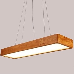 Suspension simple en bois massif haut de gamme